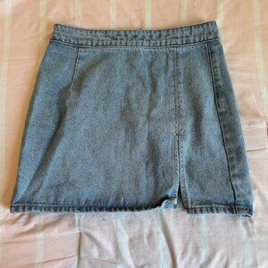 Lioness Denim Mini Skirt